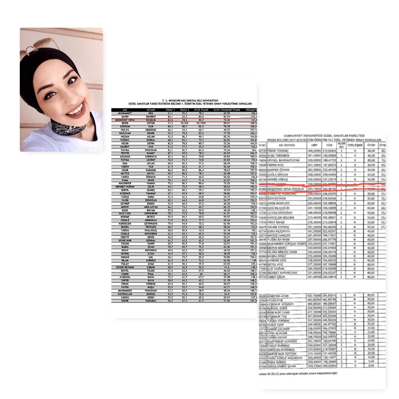 2017-2018 GALERİ SANATORYUM SINAV BAŞARISI